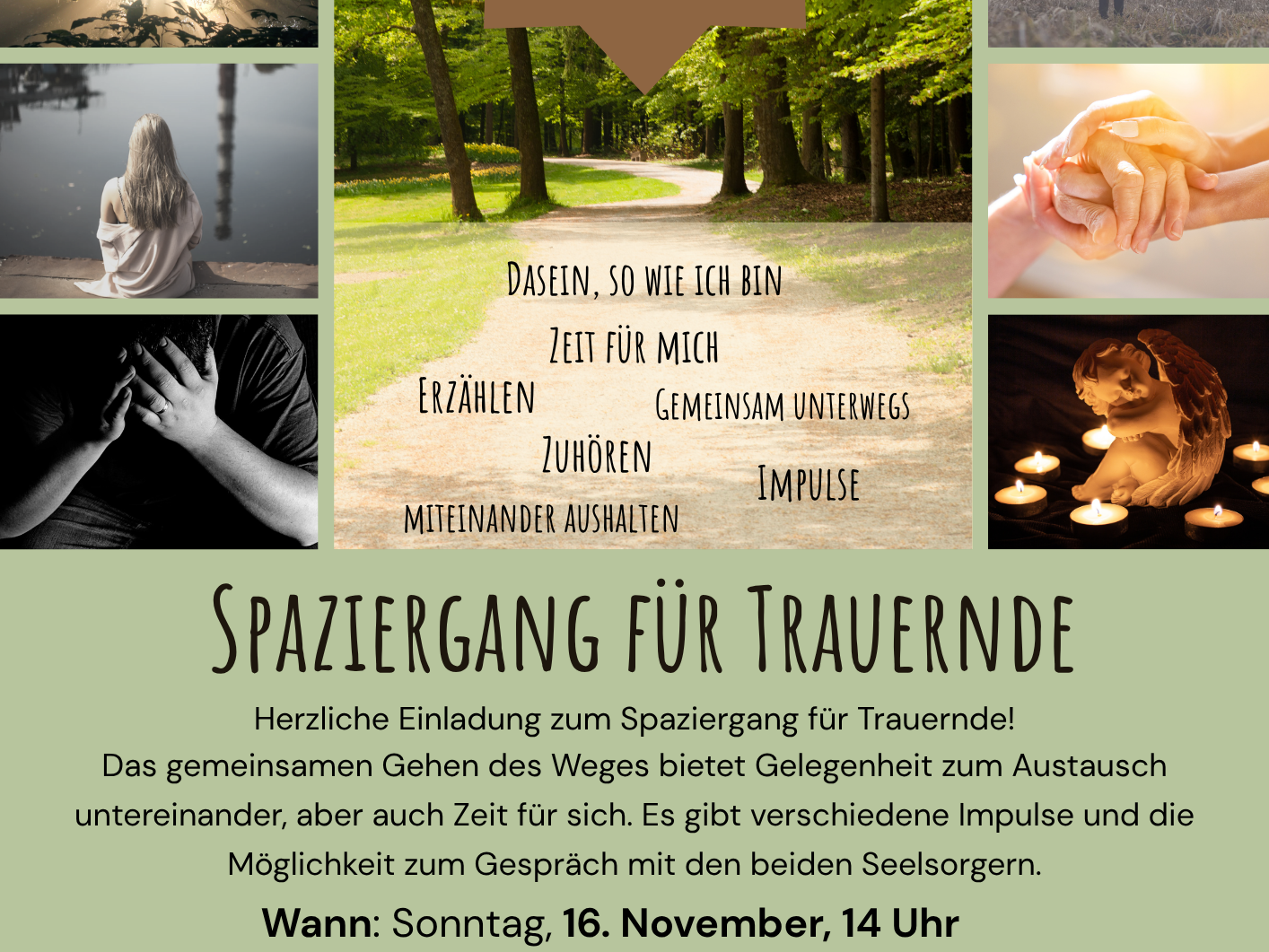 Trauerspaziergang - Leben in der Trauer - 16. November 2025