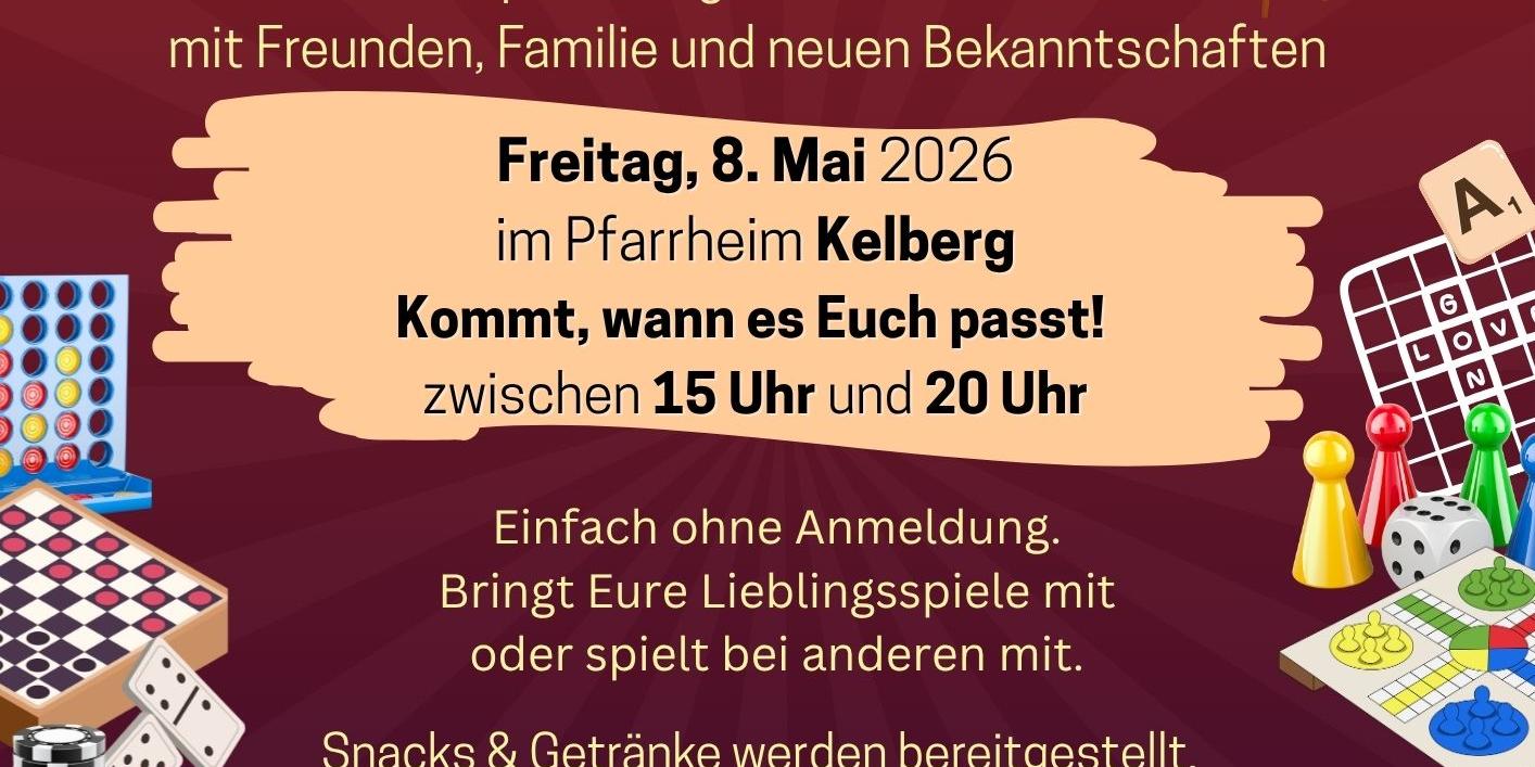 Spieletreff Kelber 8.5.26